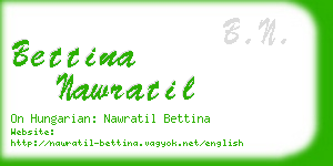 bettina nawratil business card